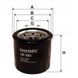 FILTR OLEJU FILTRON OP564 SUZUKI DAIHATSU OP 564