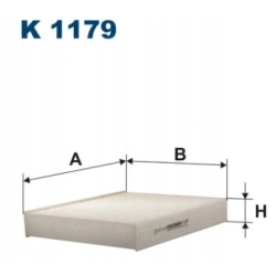 FILTR KABINOWY FILTRON K1179-2X CITROEN PEUGEOT