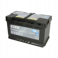 AKUMULATOR SAMOCHODOWY EXIDE PREMIUM 90Ah/720A P+ EA900