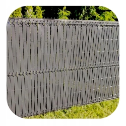 TAŚMA OGRODZENIOWA SZARA 475cm x 35m BASIC LINE OGRODZENIE PANELOWE + UV