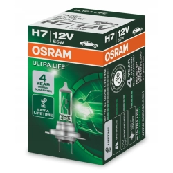ŻARÓWKA OSRAM H7 ULTRA LIFE 12V 55W 1000H 1SZT