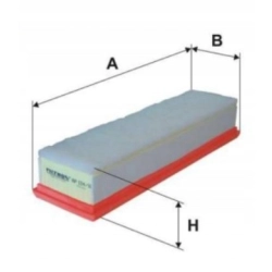 FILTR POWIETRZA FILTRON AP 134/10 DACIA