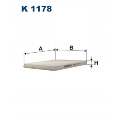 FILTR KABINOWY FILTRON K 1178