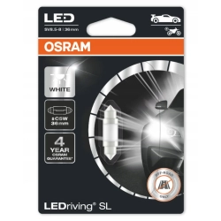 ŻARÓWKA OSRAM LED C5W 36MM LEDRIVING SL BIAŁA 6418