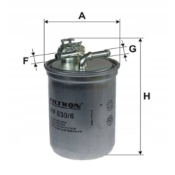 FILTR PALIWA FILTRON PP839/6 FORD SEAT VW PP 839/6