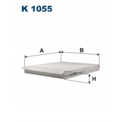 FILTR KABINOWY FILTRON K1055 OPEL K 1055