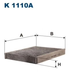 FILTR KABINOWY FILTRON K1110A FORD FUSION K 1110A