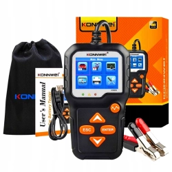 KONNWEI KW650 TESTER AKUMULATORÓW 6V 12V J.POLSKI