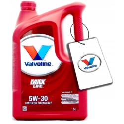 VALVOLINE MAXLIFE C3 5W30 VW 502.00/505.00 5L