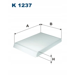 FILTR KABINOWY FILTRON K 1237