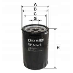 FILTR FILTRON OP532/1 FORD OP 532/1