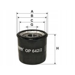 FILTR FILTRON OP642/2 RENAULT OP 642/2