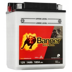 BANNER BIKE BULL 51411 12V 14AH 185A YB14L-A2