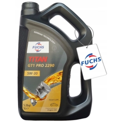 FUCHS TITAN GT1 PRO 2290 5W30 5L ACEA C2 PSA