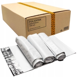 FOLIOPAKI KURIERSKIE FOLIOPAK B4 BARDZO MOCNE 260x350 100 SZTUK