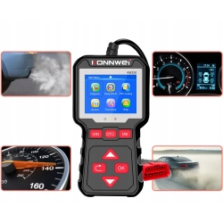 TESTER SKANER DIAGNOSTYCZNY OBD2 KONNWEI KW320 CE MENU W J. POLSKIM