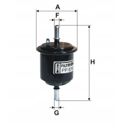 FILTR PALIWA FILTRON PP 876/4