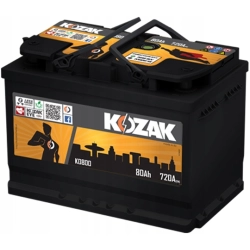 AKUMULATOR KOZAK KO800 80AH/780A [SAE] 80AH !