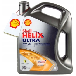 SHELL HELIX ULTRA 5W40 5W-40 4L + GRATIS