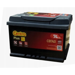 AKUMULATOR CENTRA PLUS 74AH/680A 74 AH !