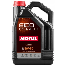 MOTUL 8100 POWER 5W50 5L API SP SPORT ESTER