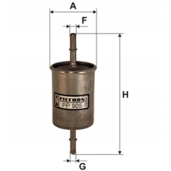 FILTR PALIWA FILTRON PP905 FIAT OPEL VW PP 905