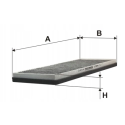 FILTR KABINOWY FILTRON K1004A AUDI VW K 1004A