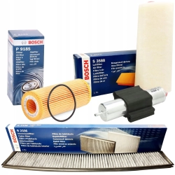 BOSCH ZESTAW FILTRÓW BMW 3 E46 320d 20D TD 150KM