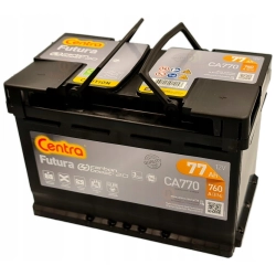 AKUMULATOR CENTRA FUTURA 77AH 760A CA770 !
