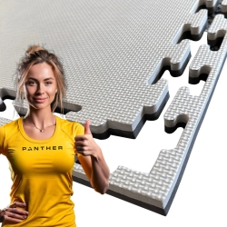 OCHRONNA MATA PODŁOGA GUMOWA PUZZLE NA SIŁOWNIĘ POD SPRZĘT 100x100 2CM