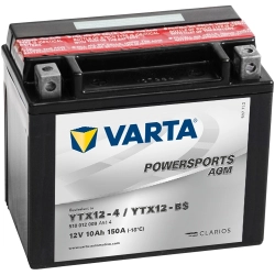 AKUMULATOR VARTA YTX12-BS YTX12-4 12V 10AH 150A