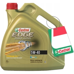 CASTROL EDGE TURBO DIESEL 5W40 4L 5W-40 TITANIUM