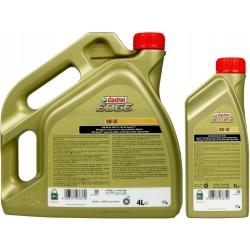 OLEJ SILNIKOWY SYNTETYCZNY CASTROL EDGE TITANIUM FST 0W-30 0W30 5L
