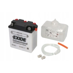 AKUMULATOR MOTOCYKLOWY EXIDE BIKE 6V 6AH 6N6-3B-1 - NAJNOWSZY MODEL