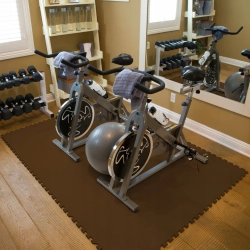 OCHRONNA MATA PODŁOGA GUMOWA PUZZLE NA SIŁOWNIĘ POD SPRZĘT 4 SZT 60x60