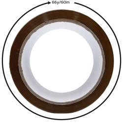 Taśma pakowa mocna taśma klejąca 48 mm/66y klej hot melt kauczuk BRĄZOWA