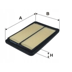 FILTR POWIETRZA FILTRON AP124/2 DO NISSAN QASHQAI