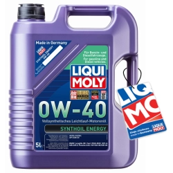 LIQUI MOLY SYNTHOIL ENERGY 0W-40 5L 9515 + GRATIS