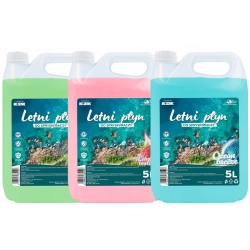 LETNI PŁYN DO SPRYSKIWACZY ZAPACHOWY 5L USUWA OWADY SKUTECZNY - MIĘTA