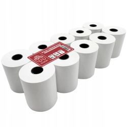 ROLKA TERMICZNA ROLKI TERMICZNE 57x20 57mm 20m DO KASY FISKALNEJ 10 szt.