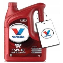 VALVOLINE MAXLIFE 15W40 ACEA A3/B4 API SN 4L