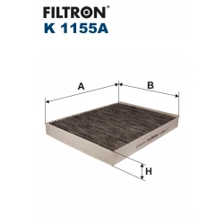 FILTR KABINOWY FILTRON K 1155A