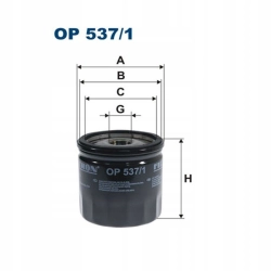 FILTR FILTRON OP537/1 ALFA ROMEO LANCIA OP 537/1