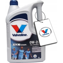 VALVOLINE SYNPOWER FE 0W20 ACEA A1/B1 RBSO-2AE 5L