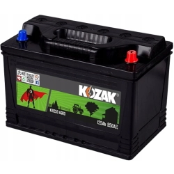 AKUMULATOR KOZAK AGRO 12V 125Ah/1010A [SAE] 120AH