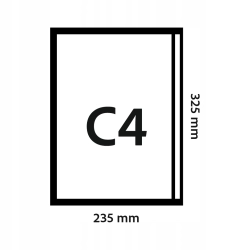 KOPERTY KURIERSKIE KANGURKI PRZYLGI KURIERSKIE C4 229x324mm 1000 SZTUK