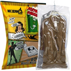 WORKI PRÓŻNIOWE WISZĄCE Z WIESZAKIEM KOZAK 70x105 CM NA PŁASZCZE KURTKI