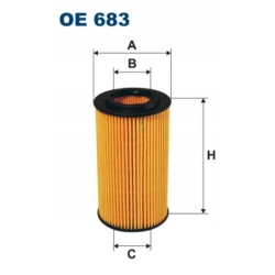 FILTR OLEJU FILTRON OE 683 DO HONDA