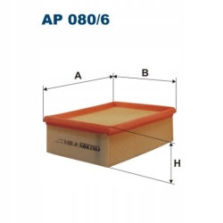 FILTR POWIETRZA FILTRON AP 080/6 CITROEN