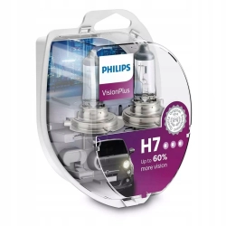 ŻARÓWKA PHILIPS H7 VISION+ 12972VPS2 +60% 2 SZTUKI